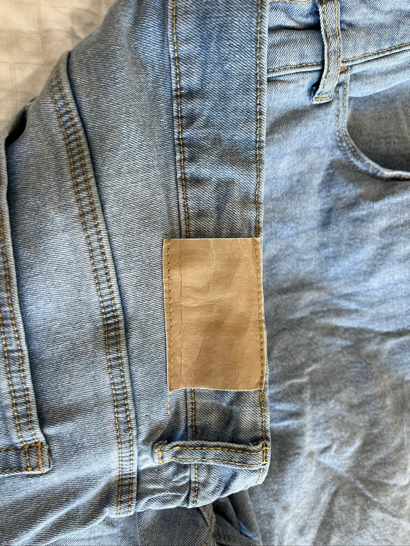 Jean Regular - 46L32 - Kiabi - Triple Stone/Azul claro - Novo sem etiqueta – photo 3